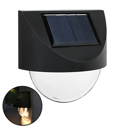 

Solar Fence Lights Outdoor Step Villa Garden Balcony Wall Lights Household Light Outdoor Step Villa Garden Balcony Wall Lights Household Lights Waterproof Stair Guide Decoration Solar Fence Warm