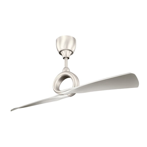 300168NI Kichler Lighting Link - Ceiling Fan - with Contemporary inspirations - 24.25 inches tall by 54 inches wide-Brushed Nickel Finish