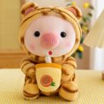 thumbnail image 2 of Juguete de peluche de cerdo de burbujas, Animal de peluche, conejito, Rana, unicornio, Tigre, almohada, taza de té de leche, Boba, muñeca de peluche, regalo de cumpleaños, bebé tierno, 2 of 5
