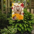 thumbnail image 2 of Carolines Treasures BB2010GF Yorkie Yorkshire Terrier Thanksgiving Flag Garden, 2 of 3