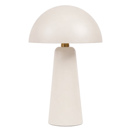 BETTER HOMES & GARDENS 9.5″ WHITE DOME RECHARGEABLE LED PORTABLE LAMP WITH DIMMABLE TOUCH SENSOR