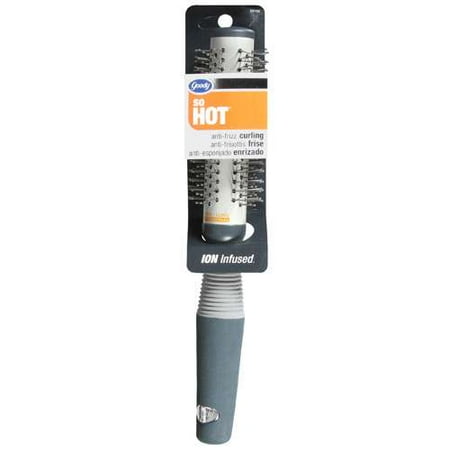 Goody So Hot: Anti-Frizz Curling & Straightening Brush, 1 ct