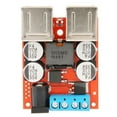 thumbnail image 2 of TOPINCN DC-to-DC Buck Module,DC-DC Converter Module,DC-DC Voltage Step Down Power Supply Buck Module Car 12V 24V 8-35V to 5V 8A 4 USB Phone Charger, 2 of 8