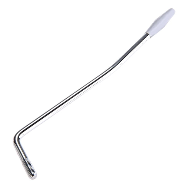 Brazo de trémolo Faden Metal One, barra de puente Whatk, rosca en el brazo de trémolo para guitarra E White 5.8 mm