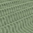 thumbnail image 4 of Miniyam Convertible Sleeper Sofa Bed with Cylindrical Pillow - Corduroy Folding Mattress Couch with Fixed-Shape Frame for Living Room, Bedroom, Lounge, Studio - Light Green, 4 of 9