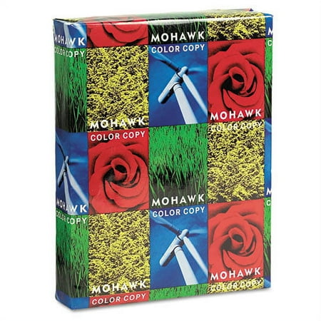 Mohawk Color Copy 98 Paper Cover Stock 98 Bright, 28lb 8.5 X 11 Bright White 500/ream Bundle 2 Reams