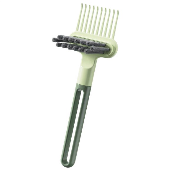2 in 1 Hair Brush Cleaner Comb Cleaning Tool with Nylon Bristles for Salon, Home and Pet Hair Removal
