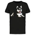 thumbnail image 1 of Husky Puppy Lying T-Shirt Men -Image by Shutterstock Men T-Shirt, Male Small, 1 of 2