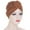 Coffee, variant on Travelwant Women Turban African Pattern Knot Headwrap Beanie Pre-Tied Bonnet Chemo Cap Hair Loss Hat