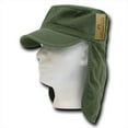 thumbnail image 1 of Foreign Legion Flap Caps - Olive, Small And Medium, 1 of 1