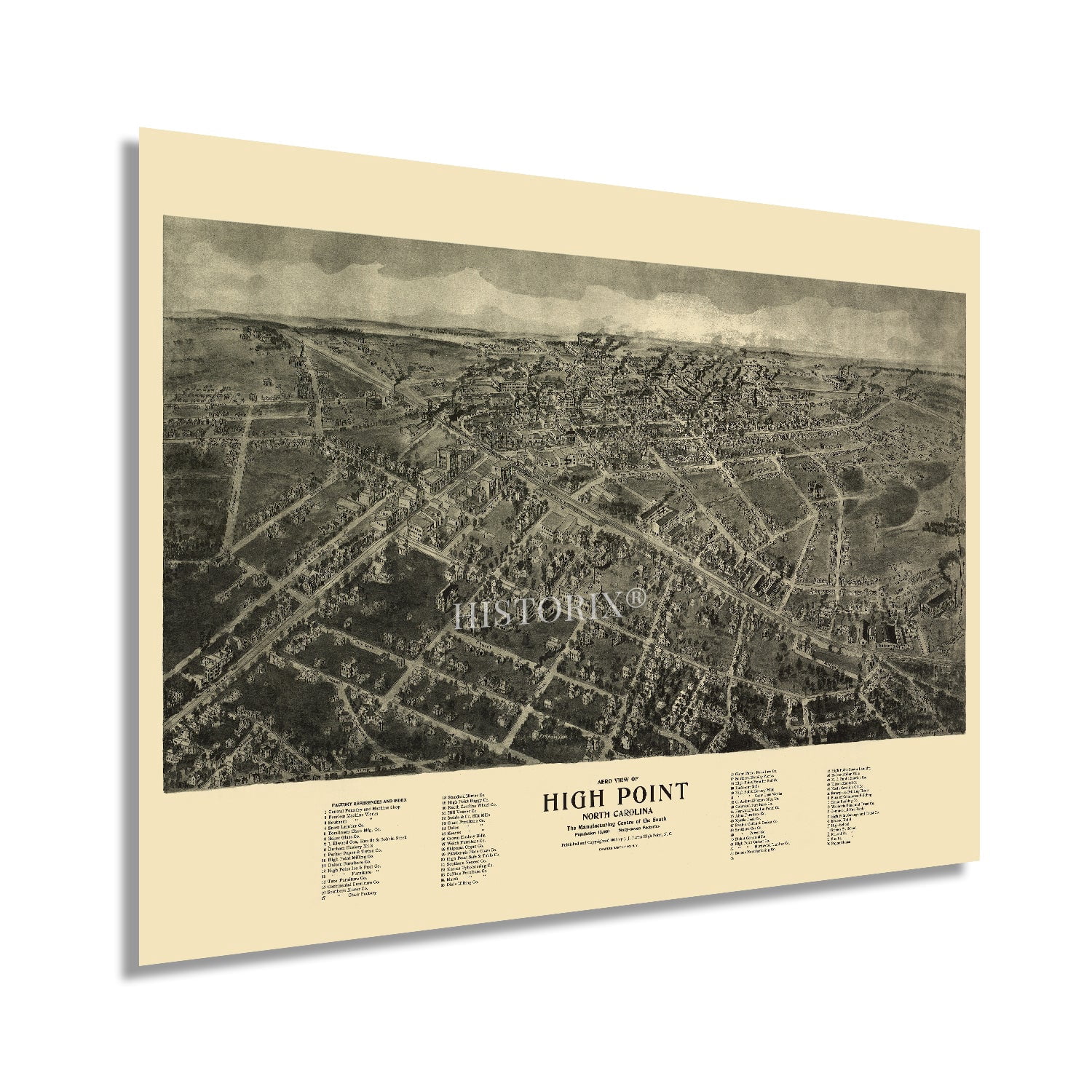 HISTORIX Vintage 1863 Map Of The Battle Of Gettysburg – 18x24 Inch Civil War Poster, Museum Quality Giclee Print