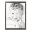 thumbnail image 2 of ArtToFrames 18" x 24" Silver Picture Frame, 18x24 inch Silver Wood Poster Frame (WOM-4993),  Pack, 2 of 7
