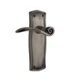 thumbnail image 1 of Nostalgic Warehouse Prairie Plate Privacy Swan Lever in Antique Pewter, 1 of 3