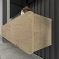 thumbnail image 5 of Atelier Mobili Modern Floating TV Stand Wall Mounted for 80 Inch TV, Oak, 5 of 10