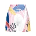 thumbnail image 4 of AXXD Pink Ladies Swim Shorts Summer (Not Positioned) Printed Multi Pocket Lace Up Shorts Mother's Day, 4 of 6