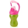 Evenflo Feeding Advanced Swing Handle Straw Cup - 10oz, Pink/Green, 1ct