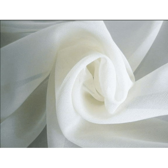 10 ft x 21 ft Ceiling Draping Sheer Voile Chiffon Ceiling Drape Panel Wedding ", (Color: White - Size: 10ft W x 21ft H)