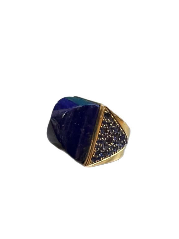 Pre-Owned Elizabeth and James Pyramid Ring