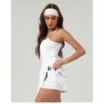 thumbnail image 2 of PISONIC Robe de Tennis avec Short Intégré et Soutien-Gorge Robe Athlétique pour Femmes Été Golf Active Robe d'Entraînement, 2 of 6