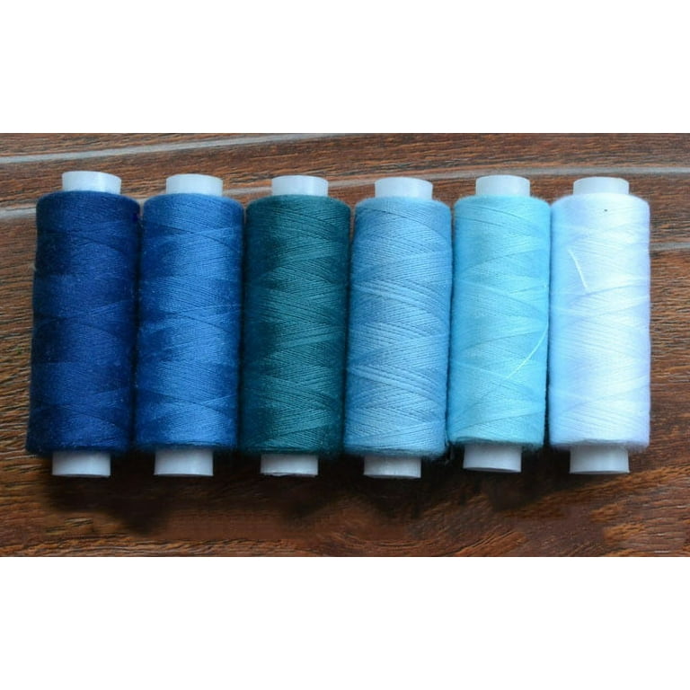 Candora Wholesale Sewing Thread Coil 30 Color 250 Yards Each Polyester All Purpose