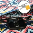 thumbnail image 3 of Fashion Printed Yoga Mat Bag with Large Side Pocket & Zipper Pocket Long Tote Yoga Bag Fit Most Size Mats - Holds More Yoga Accessories, 3 of 6