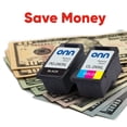 thumbnail image 2 of ONN Remanufactured Canon PG-240XL/CL-241XL High Yield Black & Color 2-Pack Inkjet Cartridges, 2 of 7
