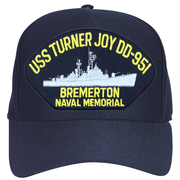 USS Turner Joy DD-951 Bremerton Naval Memorial Ship Cap