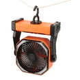 thumbnail image 1 of Camping Fan with LED Lantern 4 Levels 270 Degree  Large Air Volume USB Rechargeable Outdoor Tent Fan with Hook for Camping, 1 of 8