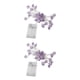 thumbnail image 4 of Inteprter Guirnalda de luces LED de bajo consumo, lámparas decorativas de piedra Natural para dormitorios, decoración para sala de estar, Púrpura 2piezas, 4 of 6