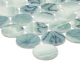 thumbnail image 6 of The Tile Life Eterna Big Penny Lungomare 2" x 2" Shiny Glass Round Mosaic Floor and Wall Tile (1.01 sq. ft. / sheet), 6 of 11