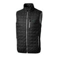 thumbnail image 2 of Men's Cutter & Buck Black Carolina Panthers Big & Tall Rainier PrimaLoft- Eco Insulated Full-Zip Puffer Vest, 2 of 3