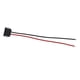 thumbnail image 3 of Cable de energía CUTICAT Conector USB C Conector hembra Convertidor de Cable de alimentación a Cable de 2 pines Electrodo positivo rojo accesorio de Electrodo Negro Negro sin terminal, 3 of 8