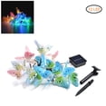 thumbnail image 2 of Guirlande Lumineuse Solaire en Forme de Papillon Multicolore 12 LED, 2 of 6