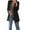 Black Jackets for Women, variant on CFLVAEK Dressy Jackets for Women Plus Size Open Front Suit Coat Casual Solid Lapel Jacket with Pockets Long Sleeve Office Business Outwear Black XXXXL