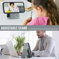 thumbnail image 5 of Dteck 2 in 1 Detachable for iPhone 16e Case Wallet with Card Holder, Women Men Magnetic PU Leather RFID Blocking Flip Kickstand Credit Slots for Apple iPhone 16e 6.1 Inch,Gray, 5 of 9