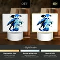 thumbnail image 3 of Shadow Milk Cookie Nightlight 3-Color Touch Control Acrylic Night Light Adjustable Usb Bedside Lamp Decorative, 3 of 8