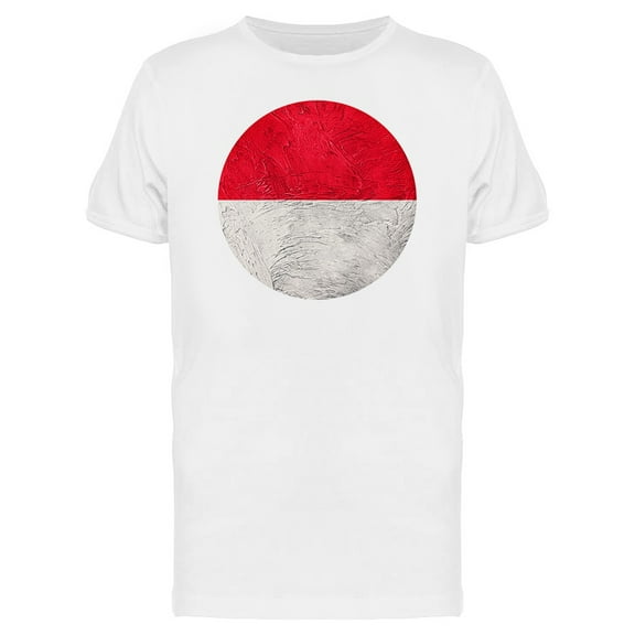 Grunge Monaco Flag T-Shirt Men -Image by Shutterstock, Male x-Large