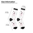 thumbnail image 2 of Uemuo Cute Poodle Dog Printed Kids Boys Socks Seamless Crew Socks Crazy Funny Athletic Sport Socks for Children, 2 of 6