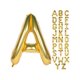 thumbnail image 1 of 40 inch Gold Color Letter A Balloon for Birthday Party Decoration, 1 of 4