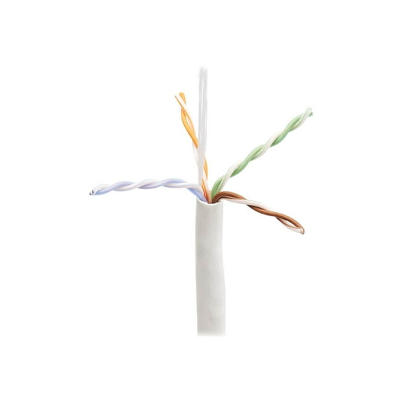 Tripp Lite 1000ft Cat6 Bulk Ethernet Patch Cable Plenum White N22401KWHLP5