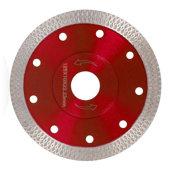 Miuline 4.5"/5" Diamond Saw Blade Cutting Disc Wheel for Cutting Porcelain Tiles Granite Marble Ceramics Works with Tile Saw and Angle Grinder
