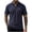 Navy, variant on Men's Summer Collared Shirt Short Sleeve Knit Textured Pullover Tops Casual Vacation V Neck Golf Shirts