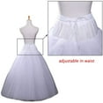 thumbnail image 3 of Jupon Aline Sans Cerceau Crinoline Jupon sous-Jupe Combinaisons pour Robe de Mariée CAPPT026, 3 of 7