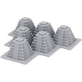 thumbnail image 1 of Imagine-Nation "Pyramid Ice" Molde de silic√≥n para hielo Imagine-Nation 204001, 1 of 4
