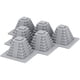 thumbnail image 1 of Imagine-Nation "Pyramid Ice" Molde de silic√≥n para hielo Imagine-Nation 204001, 1 of 4
