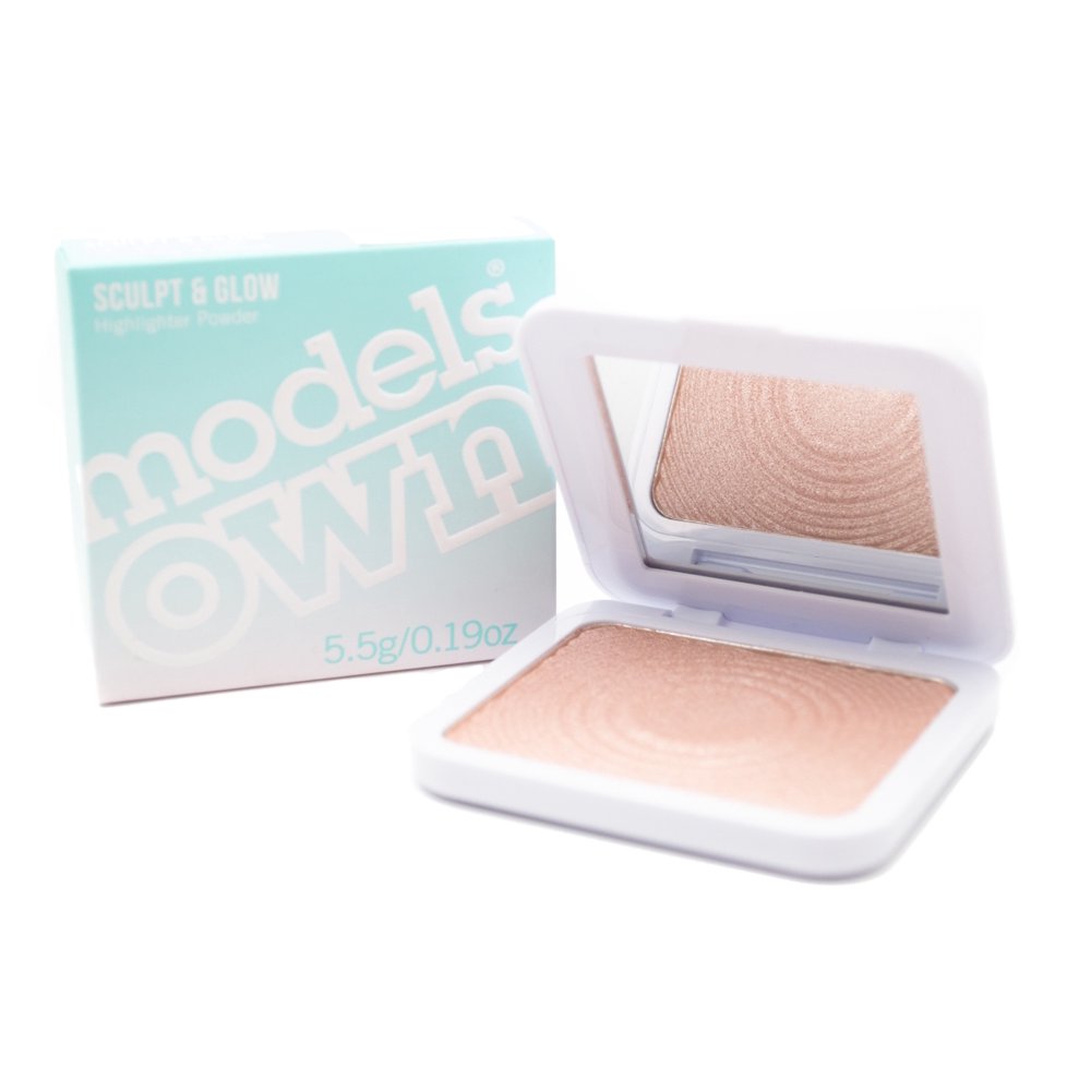 Models Own Sculpt & Glow Highlighter powder. Golden Sand 01 .19oz