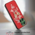thumbnail image 2 of For Motorola Moto G Power 5G 2025 SPLENDID Diamond Glitter Ornaments Engraving Case Cover - Garden Butterflies Red, 2 of 3