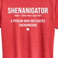 thumbnail image 3 of Instant Message - Shenanigator Definition - Women's Short Sleeve Graphic T-Shirt, 3 of 6