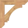 thumbnail image 3 of Ekena Millwork 3 1/2"W x 22"D x 22"H Imperial Slat Smooth Bracket, Western Red Cedar, 3 of 4