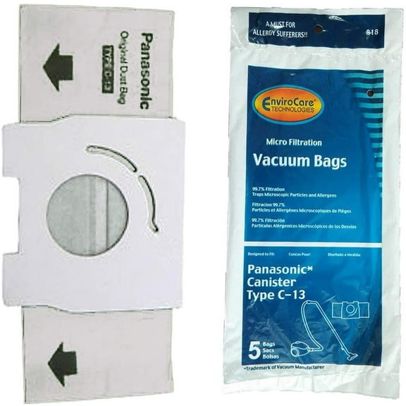 Panasonic Bag Paper Type C-13 5pk 3900 MC-CG-301 CG-301